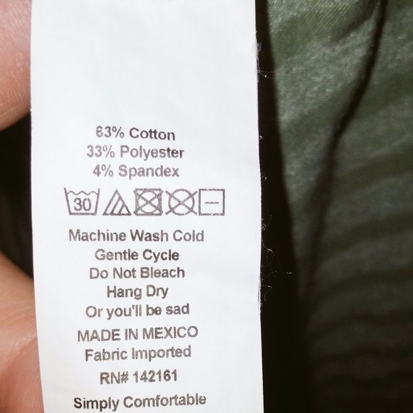 Green Stripped Shirt from LuLuRoe in size small, so soft - Picture 4 of 6